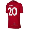 Maglia ufficiale Liverpool Diogo J. 20 Casa 2022-23 per Uomo